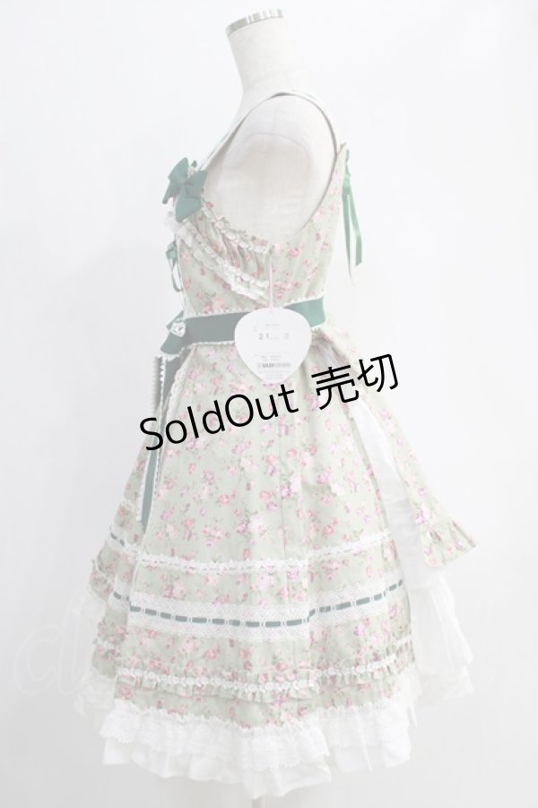 画像2: BABY,THE STARS SHINE BRIGHT / Rose de Rescht ジャンパースカート Free 若草 H-25-01-04-007-BA-OP-NS-ZH (2)