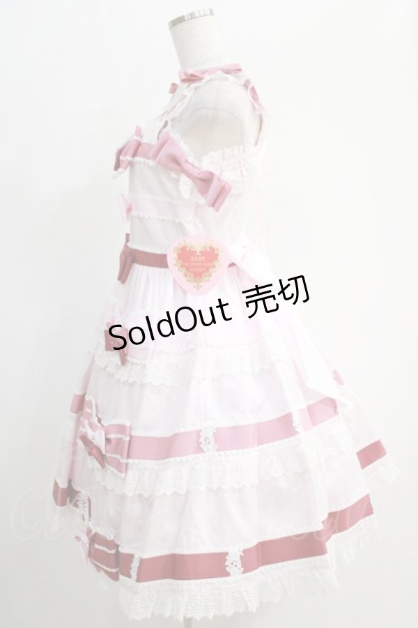 画像2: BABY,THE STARS SHINE BRIGHT / Le Ruban Ombre Roseジャンパースカート Free ピンク H-25-01-04-018-BA-OP-NS-ZH (2)