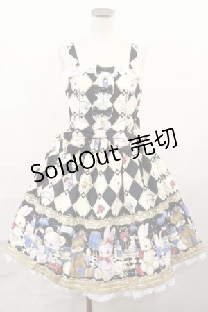 画像: Angelic Pretty / Wonder Toy ジャンパースカートSet Free ブラック H-25-01-05-002-AP-OP-NS-ZH
