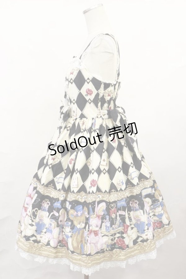 画像2: Angelic Pretty / Wonder Toy ジャンパースカートSet Free ブラック H-25-01-05-002-AP-OP-NS-ZH (2)
