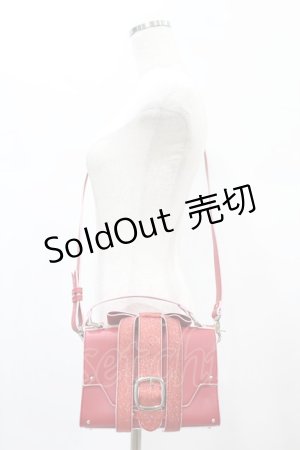 画像: Candy Stripper / MY LITTLE CANDY RIBBON HAND BAG  RED H-25-01-06-048-PU-BG-KB-ZH