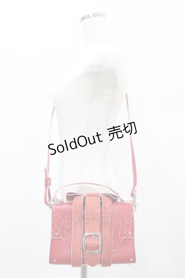 画像1: Candy Stripper / MY LITTLE CANDY RIBBON HAND BAG  RED H-25-01-06-048-PU-BG-KB-ZH (1)