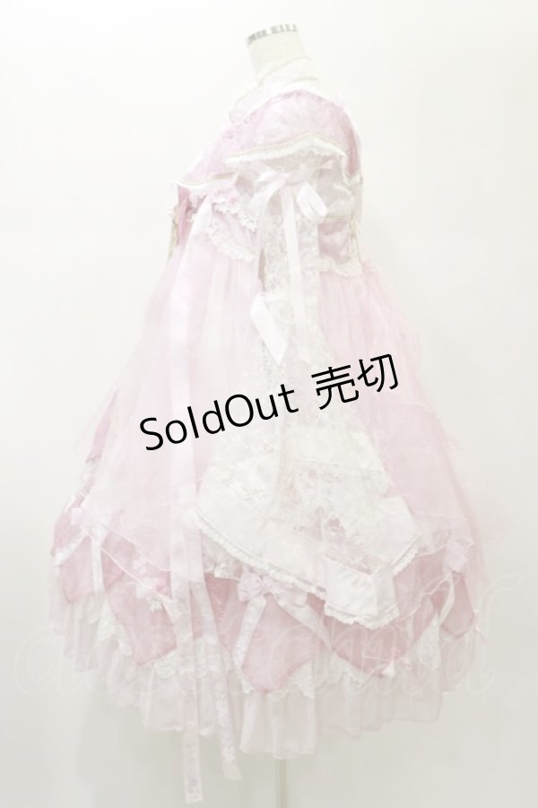 画像3: BABY,THE STARS SHINE BRIGHT / Shangri-La Princessワンピース  ピンク H-25-01-07-055-BA-OP-NS-ZH (3)