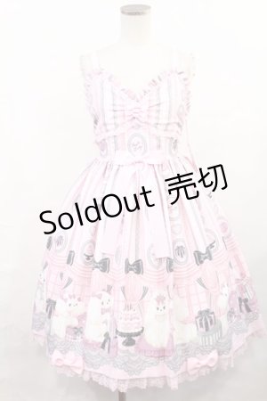 画像: Angelic Pretty / Princess Puppyジャンパースカート Free ピンク H-25-01-07-1004-AP-OP-NS-ZH