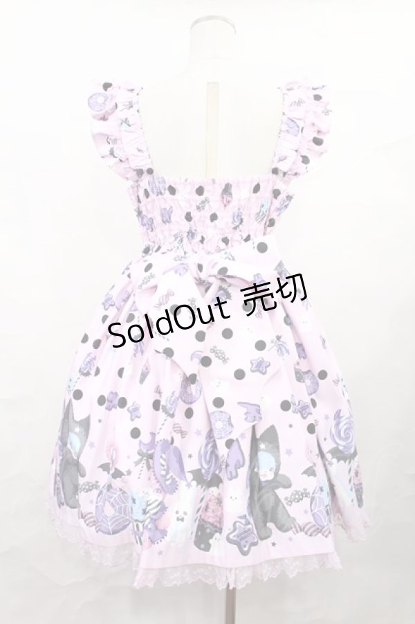 画像3: Angelic Pretty / Happy Treat Partyジャンパースカート Free ピンク H-25-01-07-1005-AP-OP-NS-ZH (3)
