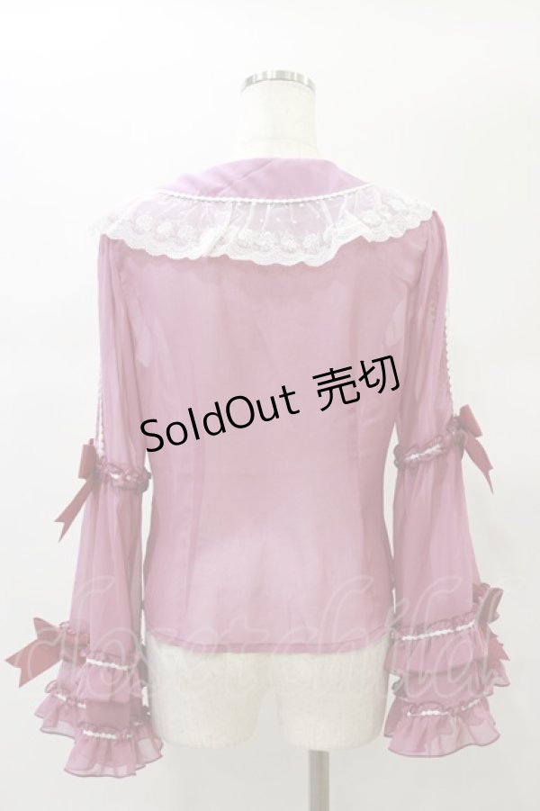 画像2: BABY,THE STARS SHINE BRIGHT / Albertineブラウス Free ローズピンク H-25-01-07-074-BA-BL-NS-ZH (2)