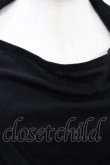画像3: CIVARIZE / ドレープ半袖カットソー 44 黒 H-25-01-08-1035-GO-TO-KB-ZT414 (3)