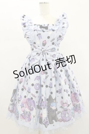 画像: Angelic Pretty / Happy Treat Partyジャンパースカート Free サックス H-25-01-08-015-AP-OP-NS-ZH