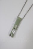 画像1: NieR Clothing / PLATE NECKLACE  シルバー H-25-01-09-048-PU-AC-KB-ZH (1)