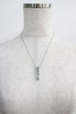 画像2: NieR Clothing / PLATE NECKLACE  シルバー H-25-01-09-048-PU-AC-KB-ZH (2)