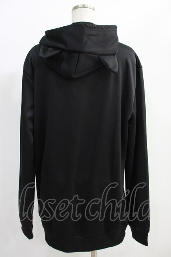 画像3: NieR Clothing / プリントプルパーカー F 黒 H-25-01-09-053-PU-TO-KB-ZT044 (3)