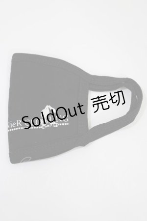 画像: NieR Clothing / マスク  黒 H-25-01-09-028-PU-ZA-KB-ZH