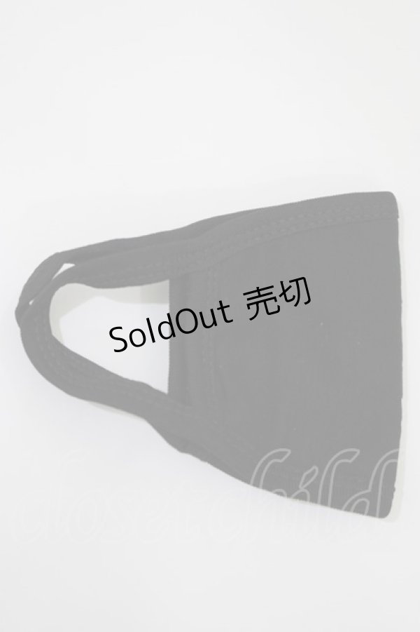 画像2: NieR CLOTHING / マスク  黒 H-25-01-09-028-PU-ZA-KB-ZH (2)