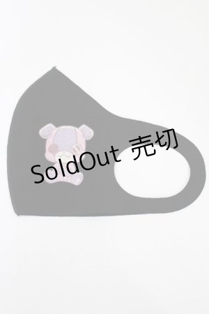 画像: NieR Clothing / 手洗い可能エコマスク   H-25-01-09-036-PU-ZA-KB-ZH