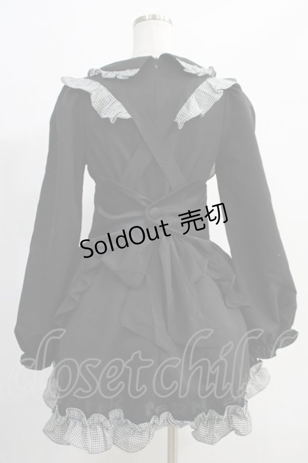 画像3: NieR Clothing / メイド服風コーデ3点セット F 黒 H-25-01-10-006-PU-OP-KB-ZH (3)
