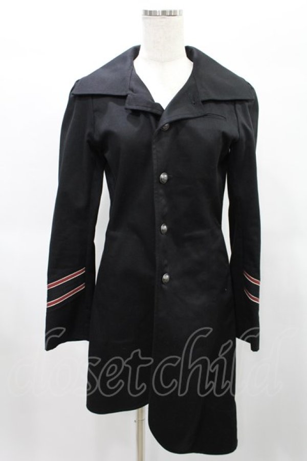 画像1: ZOESTYLES / ドラキュラ番長ロングジャケット  ブラック H-25-01-11-1027-GO-JA-KB-ZT086 (1)