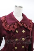 画像4: ATELIER PIERROT / Alettaショートコート 1 ボルドー H-25-01-12-1005-EL-CO-KB-ZT-C042 (4)