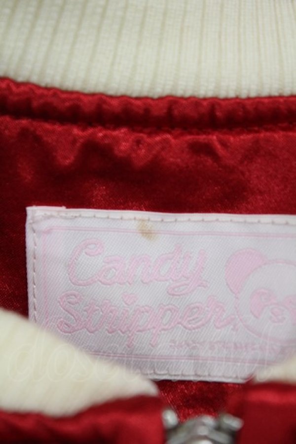 画像3: Candy Stripper / ANARCHY PEPE SOUVENIR JACKET  レッド H-25-01-12-1058-PU-JA-KB-ZT015 (3)