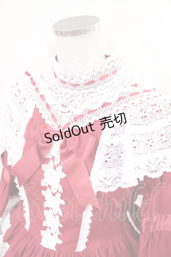 画像4: BABY,THE STARS SHINE BRIGHT / エリザベスワンピース&ヘッドドレスセット Free エンジ H-25-01-13-1005-BA-OP-NS-ZH (4)