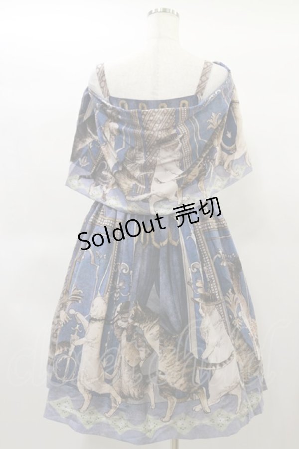 画像2: Juliette et Justine / Robe de chouchou la march 2 ブルー・ゲーデ H-25-01-14-082-CL-OP-NS-ZH (2)