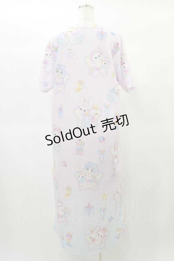 画像2: Royal Princess Alice / Pastel Merry-go-round 飴ノ森ふみかコラボ カットソーワンピース Free ピンク H-25-01-14-091-LO-OP-NS-ZH (2)