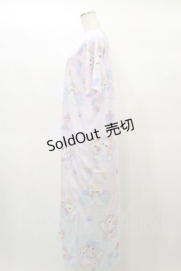 画像3: Royal Princess Alice / Pastel Merry-go-round 飴ノ森ふみかコラボ カットソーワンピース Free ピンク H-25-01-14-091-LO-OP-NS-ZH (3)
