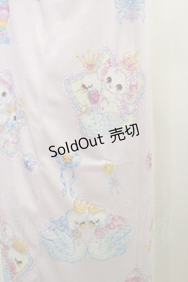画像4: Royal Princess Alice / Pastel Merry-go-round 飴ノ森ふみかコラボ カットソーワンピース Free ピンク H-25-01-14-091-LO-OP-NS-ZH (4)