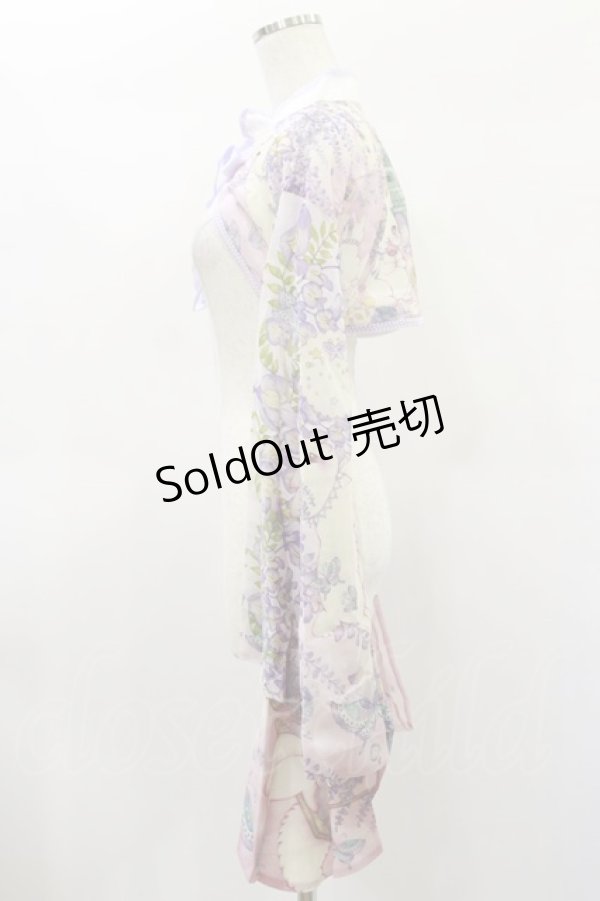 画像3: Royal Princess Alice / 絢爛藤祭り たまコラボ 振袖ボレロ Free ピンク H-25-01-14-019-LO-JA-NS-ZH (3)