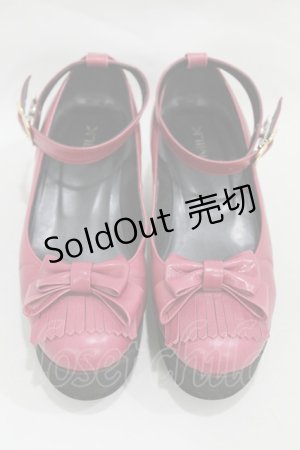 画像: MILK / Dollyシューズ M ベリー H-25-01-15-1009-ML-SH-KB-ZH