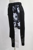 画像2: NieR Clothing / 切替ハーフパンツ  黒×白 H-25-01-16-031-PU-PA-KB-ZT265 (2)