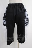 画像3: NieR Clothing / 切替ハーフパンツ  黒×白 H-25-01-16-031-PU-PA-KB-ZT265 (3)