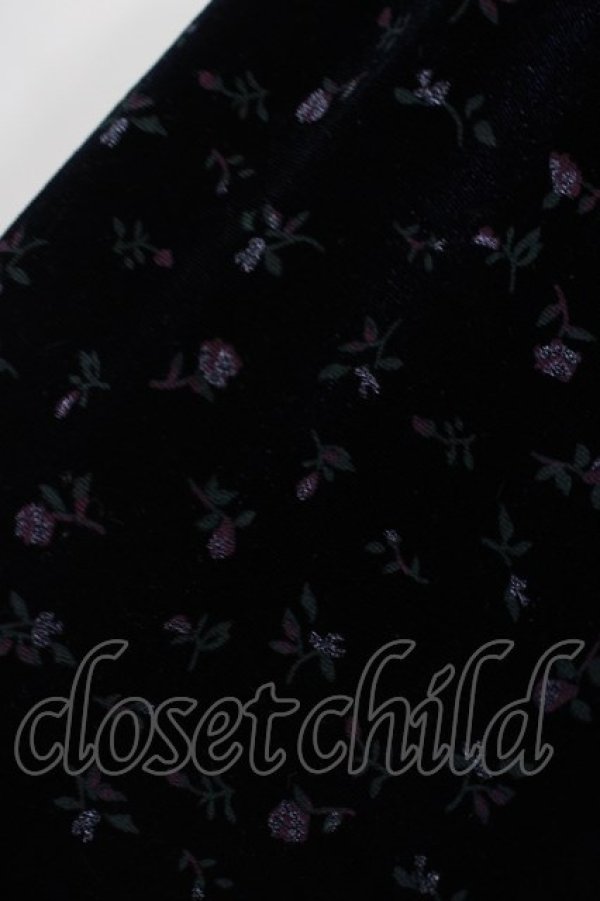 画像4: Candy Stripper / FLOWER VELOUR   ネイビー H-25-01-16-050-PU-TO-KB-ZT107 (4)