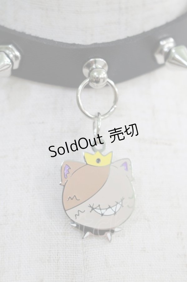 画像2: NieR Clothing / チョーカー  黒 H-25-01-16-071-PU-AC-KB-ZH (2)