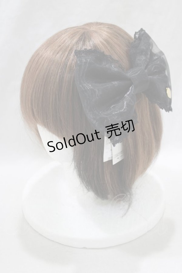 画像1: Angelic Pretty / オーロラバレッタ  ブラック H-25-01-17-075-AP-AC-NS-ZH (1)