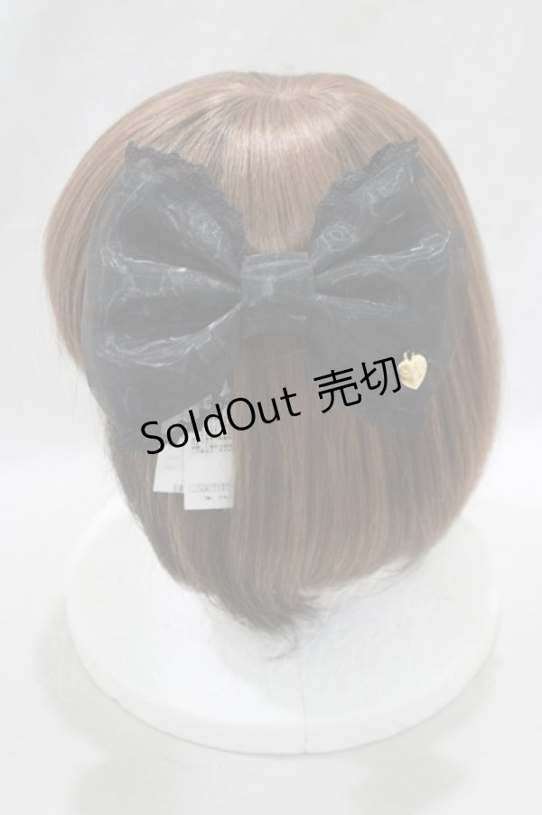 画像2: Angelic Pretty / オーロラバレッタ  ブラック H-25-01-17-075-AP-AC-NS-ZH (2)