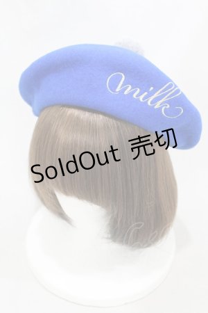 画像: MILK / ポンポンベレー  青 H-25-01-18-1001-ML-AC-KB-ZH