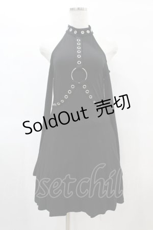 画像: KILL STAR / HELTER LONG SLEEVE DRESS S ブラック H-25-01-18-1028-SL-OP-KB-ZY