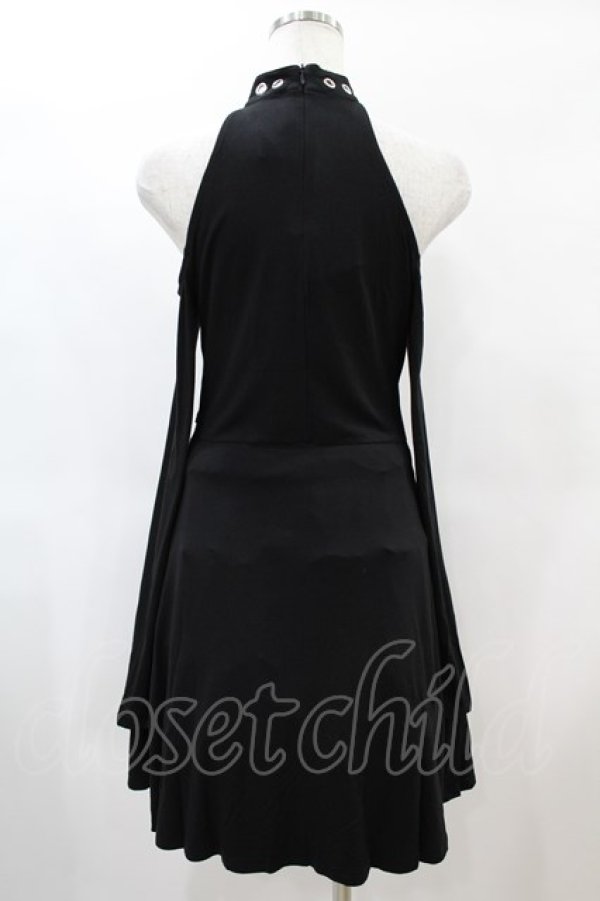 画像2: KILL STAR / HELTER LONG SLEEVE DRESS S ブラック H-25-01-18-1028-SL-OP-KB-ZY (2)