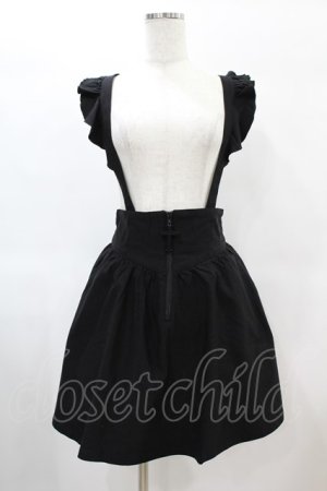 画像: KILL STAR / YUNA SUSPENDER SKIRT XS ブラック H-25-01-18-1031-SL-SK-KB-ZS
