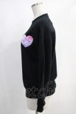 画像2: Ank Rouge / ユニコーンハートプリントトップス M ブラック H-25-01-19-033-CA-TO-NS-ZH (2)