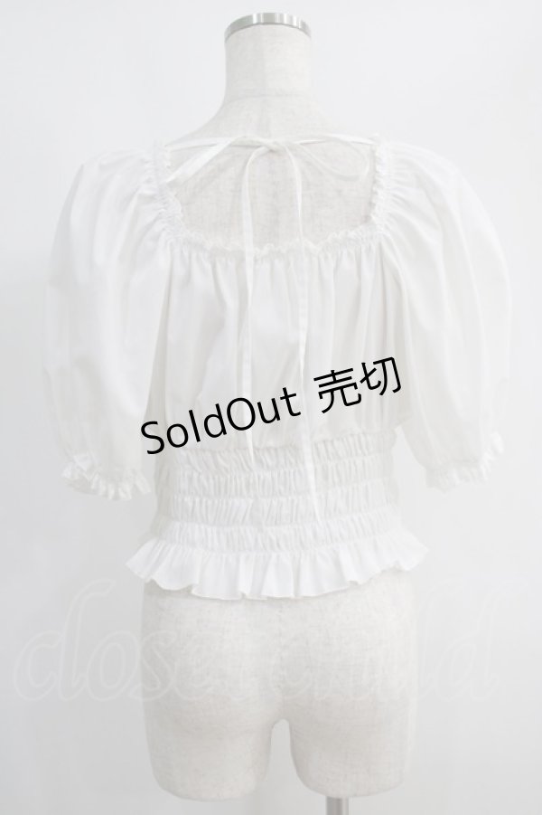 画像3: MILK / Dollパフトップス  ホワイト H-25-01-19-1028-ML-TO-KB-ZH (3)