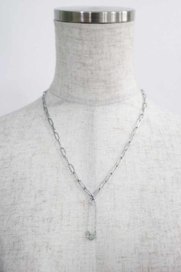画像2: NieR Clothing / NieR PIN NECKLACE  シルバー H-25-01-19-1080-PU-AC-KB-ZH (2)