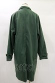 画像2: NieR Clothing / ジェンダーレス4POCKET LONG COAT  グリーン H-25-01-20-2023-PU-CO-KB-ZT-C046 (2)