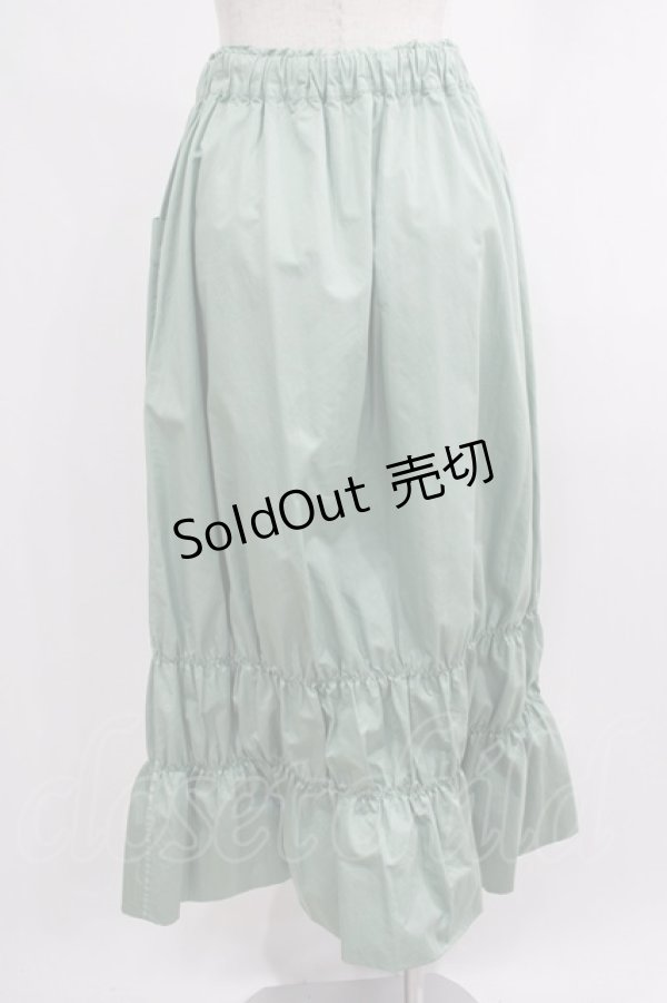 画像3: Jane Marple Dans Le Salon / Vintage satin bubble skirt  ミント H-25-01-21-1052-JM-SK-KB-ZH (3)