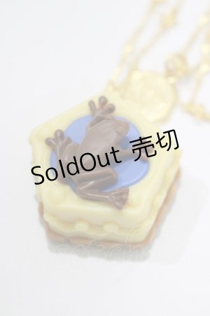画像: Q-pot. / Chocolate Frog Cakeネックレス   H-25-01-21-1080-QP-AC-KB-ZH