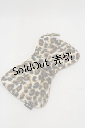 画像: MILK / リボンポーチ  茶 H-25-01-21-032-ML-ZA-KB-ZH