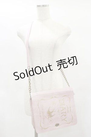 画像: MILK / DIARY BAG  ピンク H-25-01-21-043-ML-BG-KB-ZH