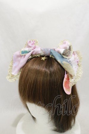 画像: BABY,THE STARS SHINE BRIGHT / 天体のHarmonia〜天使の如く歌う星界の旋律〜柄カチューシャ  ピンク H-25-01-23-006-BA-AC-NS-ZH