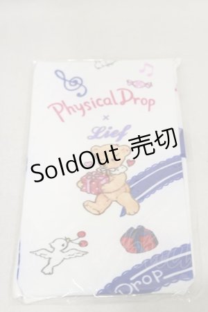 画像: Physical Drop / Physicaldrop×Liefコラボタイツ（くまのハッピーマーチ）  オフ H-25-01-23-092-LO-ZA-NS-ZH
