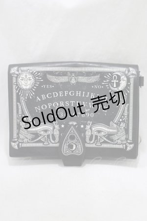 画像: Restyle / OUIJA BOARD BAG  黒 H-25-01-23-3045-GO-BG-KB-ZH